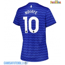 Camisa de time de futebol Everton Iliman Ndiaye #10 Replicas 1º Equipamento Feminina 2025-26 Manga Curta